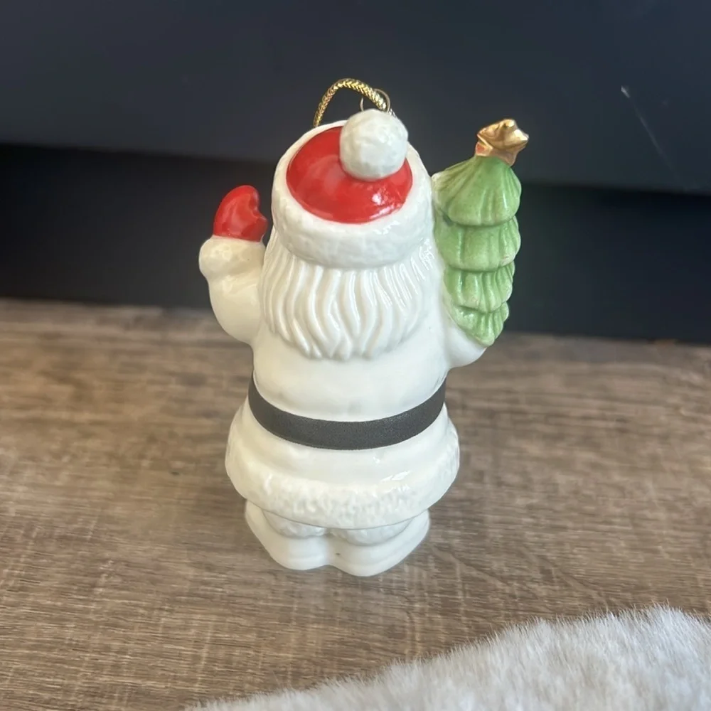 Lenox Very Merry Santa Ornament